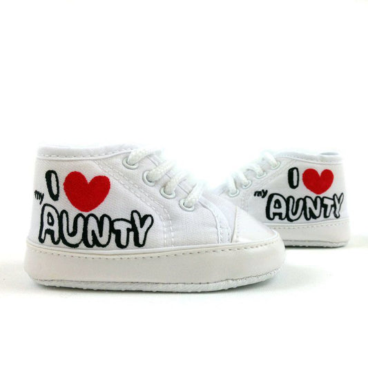 I Love my Aunty Baby Shoes